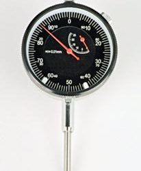DIAL GAUGE 25MM TRAVEL X 0.01MM - CLOCKWISE SUPPLIED WITH UKAS CALIBRATION CERTIFICATE (LMH125/N)
