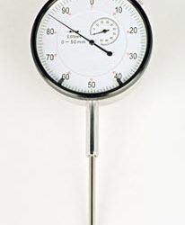 DIAL GAUGE 50MM TRAVEL X 0.01MM - CLOCKWISE SUPPLIED WITH UKAS CALIBRATION CERTIFICATE (LMH127/N)