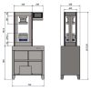 AUTOMATIC CEMENT COMPRESSION.FLEXURAL MACHINE 0-15KN & 0-300KN (EN196-1) (LCE400) - Image 2