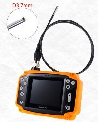 Portable Video Borescopes with D3.7mm diameter DUAL camera on 1m tube (LES-F303)