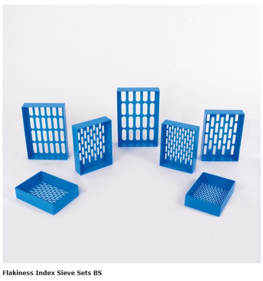 Flakiness Index Sieve Sets BS (UTA-0410)