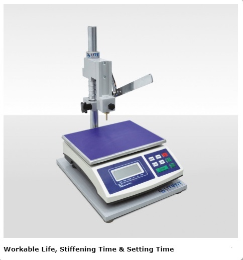 Workable Life, Stiffening Time & Setting Time (UTCM-0664)