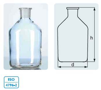 Reagent Bottle Narrow Neck from Soda-lime Glass (LGW231652408)
