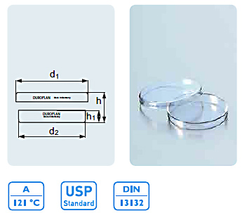 DUROPLAN® Petri Dish (LGW217554101)