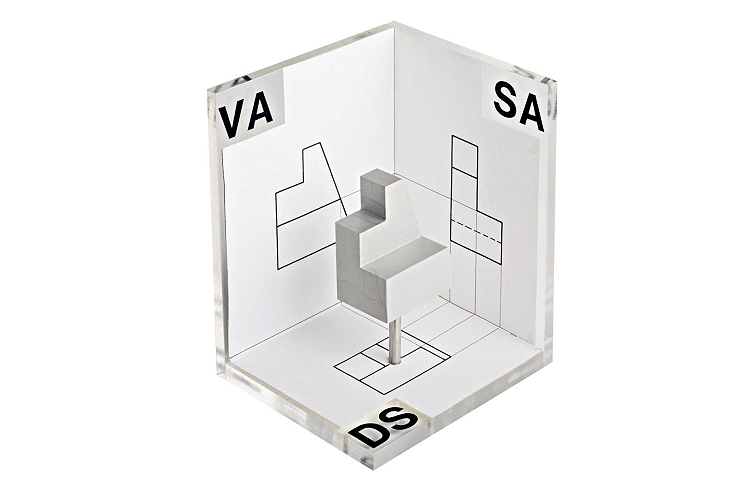 Engineering drawing: three-dimensional display (TZ 100) - Image 2