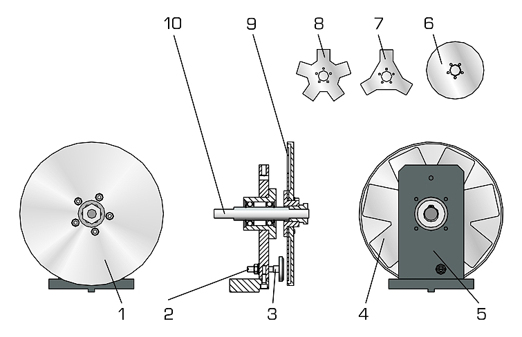 Vibrations in fans kit (PT 500.18) - Image 2